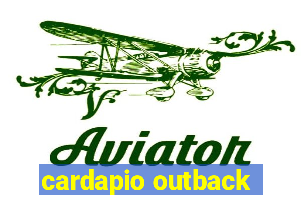 cardapio outback